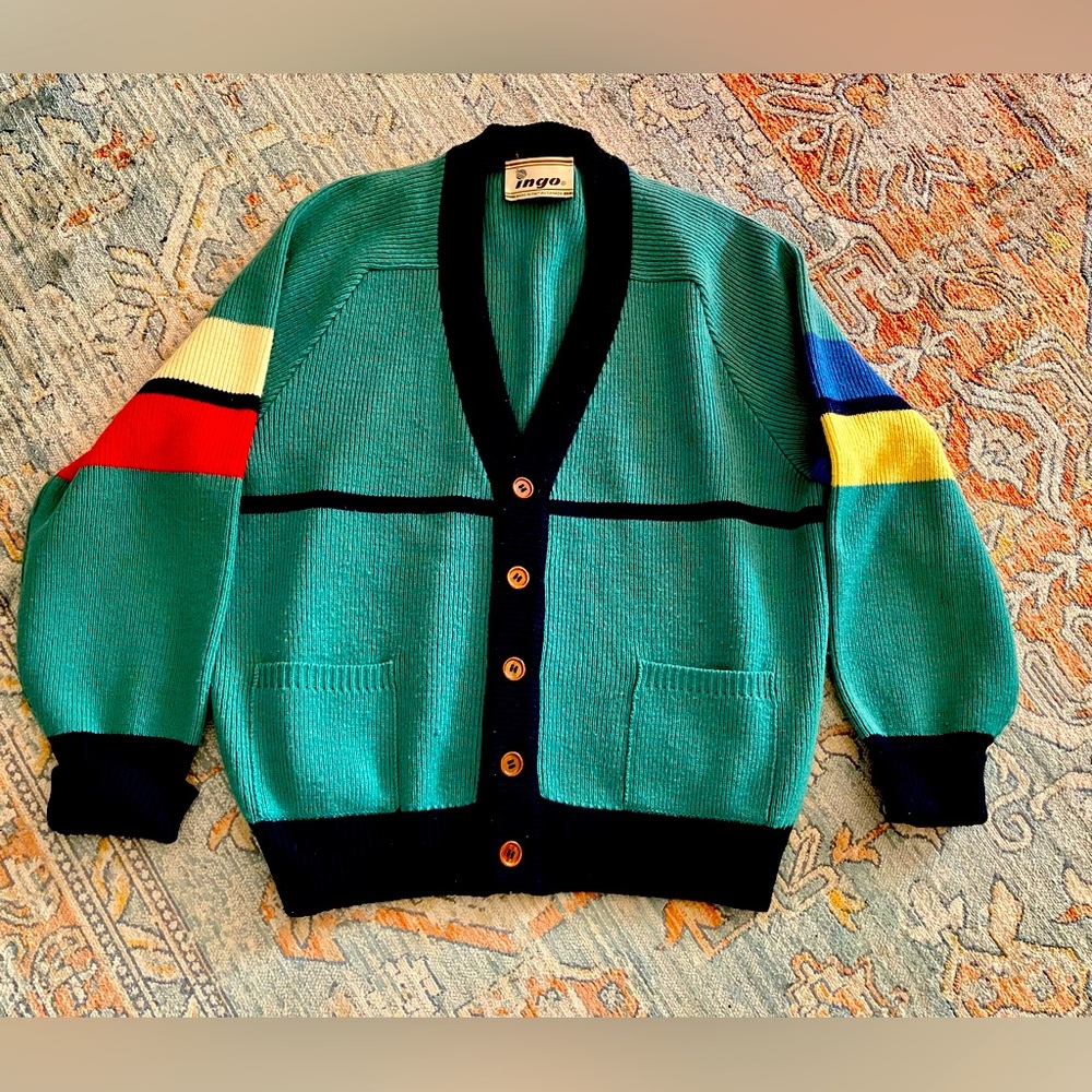 Vintage Ingo cardigan. Size medium.